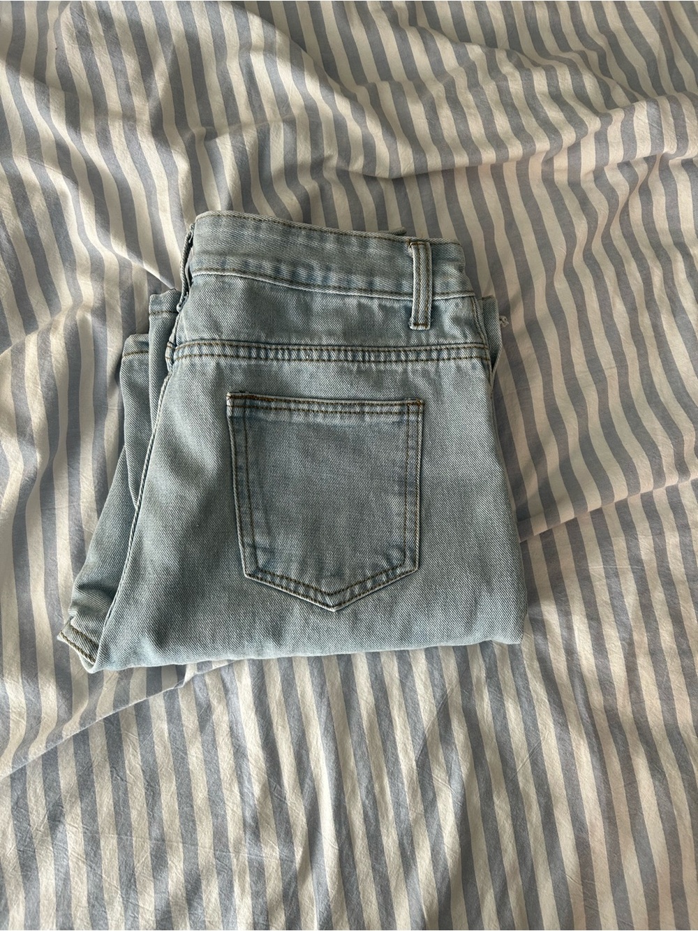 stradivarius Light Wash Skinny Jeans